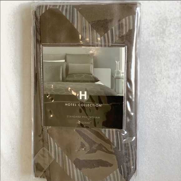 NEW Hotel Collection Gridwork Standard Sham - Picture 3 of 6